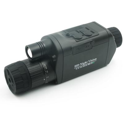 China Wireless WiFi 10.5x30mm Night Vision Monoculars Spotting Scope for sale