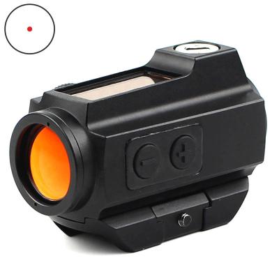 China Solar Pannel Power 1x20mm 146g Pistol Red Dot 8 Brightness Setting for sale