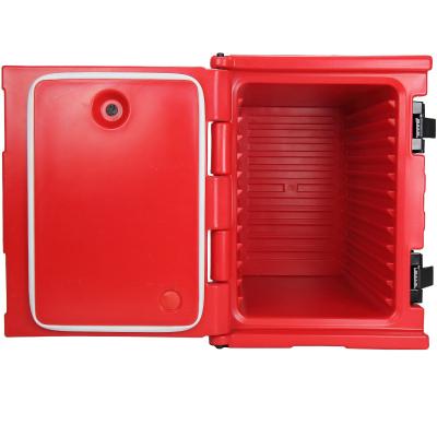 China LLDPE PU Foam Insulated Food Container With Nylon Handles à venda