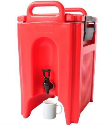 China Red 20L Insulated Hot Drink Dispenser Scratch Resistant for sale