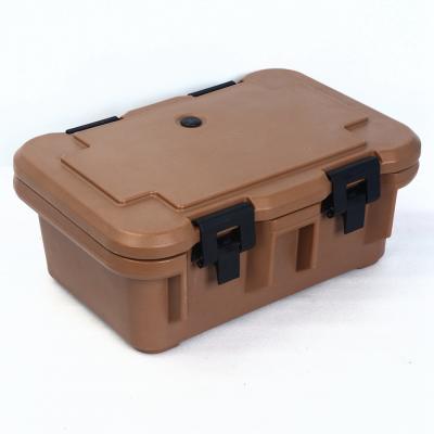 China Stackable Insulated Food Transport Box Top Loading For GN Pans for sale