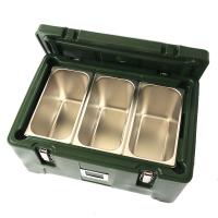 33L Military Insulated Top Loading Food Pan Carriers For Army Food  Distribution