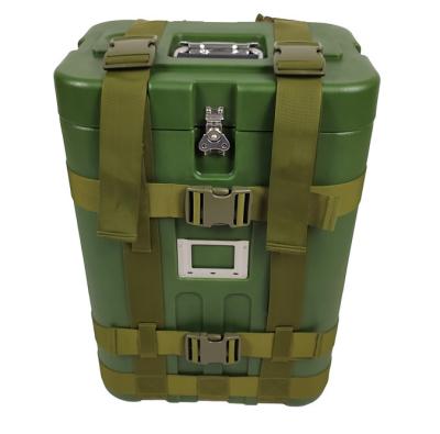 China 36L Military Insulated Food Containers Seamless Double Wall Delivery Backpack Te koop