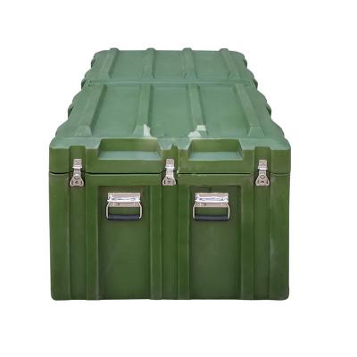 China Roto impermeable moldeó la caja de almacenamiento, caja de arma plástica militar de LLDPE en venta