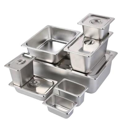 China GN1/1 Stainless Steel Food Pan , Standard Size Stainless Steel GN Pan for sale