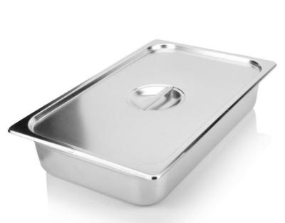 China SGS Stainless Steel Gastronorm Containers Five Star Hotel Standard for sale