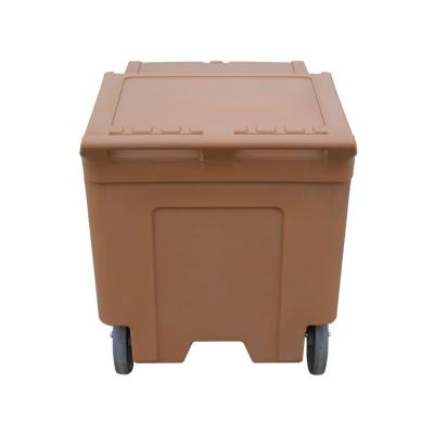 中国 絶縁された氷の大箱の容器110Lの軽量の容易な交通機関 販売のため