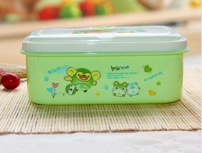 China wiederverwendbare Plastikbehälter des mittagessen-960ml, wiederverwendbare Mahlzeit-Vorbereitungs-Behälter zu verkaufen