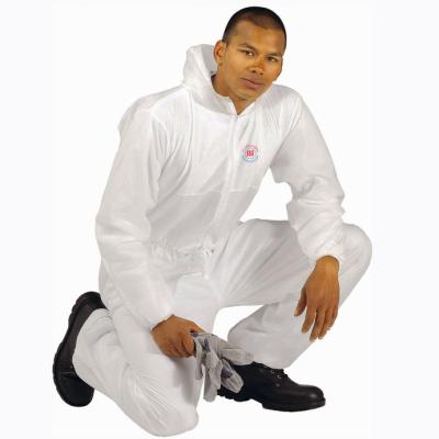 China S-4XL Type 5 6 Disposable Coveralls Liquid Proof Non Woven Disposable Protective Suit for sale