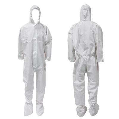 China OEM EN13485 Type 6 Ppe Kit Chemical Disposable Coverall Waterproof for sale