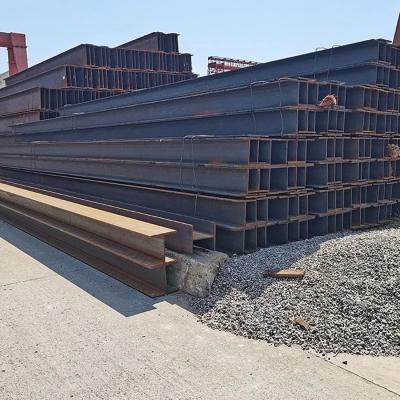 China 4-60mm Structural Steel Beams SS400 H Beam 200x200 300x300 for sale