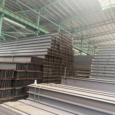 China Q235 Q345 SS400 H-förmige Stahlbalken für den Bau zu verkaufen
