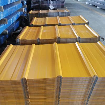 Chine Panneaux de toiture galvanisés revêtus de métal ondulé OEM ODM à vendre