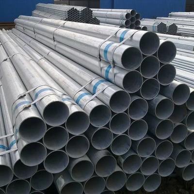 China 4 Inch Galvanized Steel Metal Pipe Zinc Coating 40g/M2-600g/M2 for sale