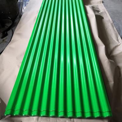 China AiSi ASTM DIN GB Colour Coated Corrugated Steel Roofing Sheets for sale