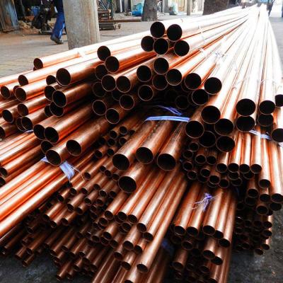 China C11000 Copper Metals Pipe Tube For Electrical Conductivity With Uneven Fracture for sale
