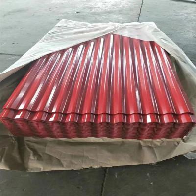 China Hoja de techo de acero ondulado galvanizado y vidriado negro resistente a la abrasión en venta