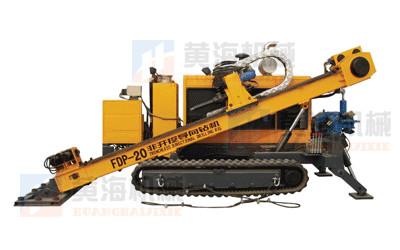 China Hydraulic Horizontal Directional Drilling Rigs 110kw With Rubber Crawler Belts for sale