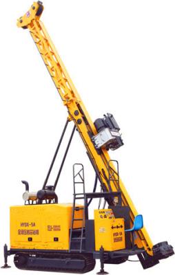 China HYDX - 5A Full Hydraulic Core Drill Rig With Crawler Mountd NQ 1300m HQ 1000m for sale