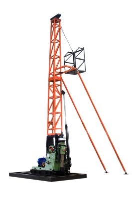 China Mining Core Drill Rig ,XY-2BT SPINDLE TYPE CORE DRILLING RIG INTEGRATED WITH MAIN MACHINE AND TOWER for sale