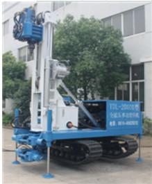 China 25 Tons Borehole Drilling Machine Drilling Depth 300 Meters 150mm-400mm Drilling Diameter for sale