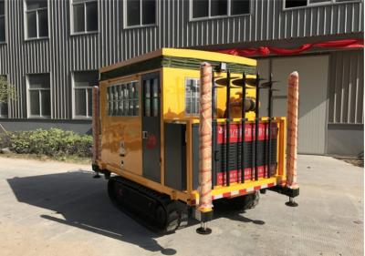 China Chasis lleno de la correa eslabonada de la ingeniería hidráulica de la correa eslabonada del martillo CPT de la percusión en venta