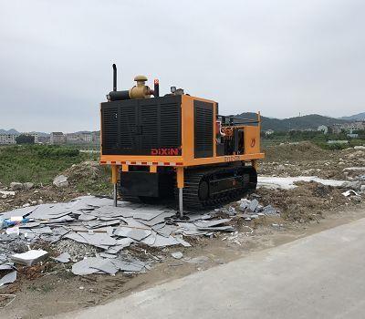 China Aparato resistente de la penetración del cono de la correa eslabonada de CPT con el movimiento hidráulico de 4 piernas/790m m en venta