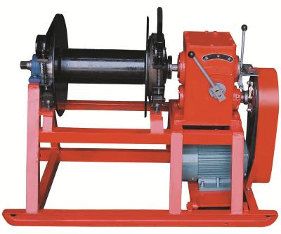 China High Speed Drill Rig Parts , Hydraulic electric wireline winch for drilling for sale