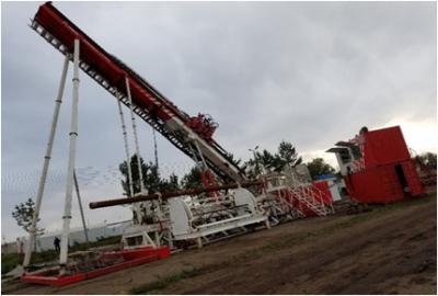 China 3700m Top Drive Drilling Rig For Oil Gas Construction for sale