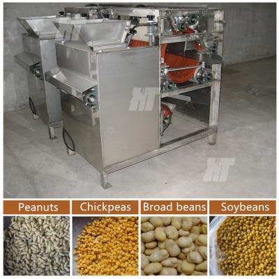 중국 250kg/H 젖은 땅콩 껍질 제거제 기계 아몬드 Chickpeas 껍질을 벗김 기계 판매용
