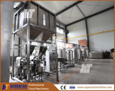 China Equipo comercial de procesamiento de mantequilla de maní Máquina de mantequilla de maní con semillas de sésamo en venta
