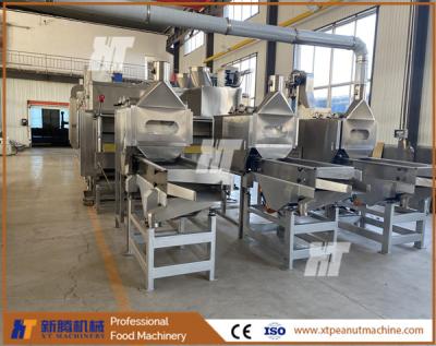 China Máquina de remoção de casca de amendoim seca 200kg/h Máquina de descascamento de casca vermelha de amendoim e avelã à venda