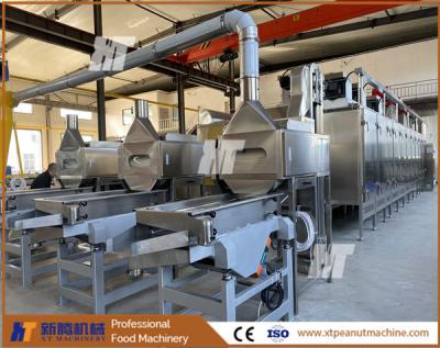 China Half Separating Roasted Groundnut Peeling Machine 800kg/h Peanut Removing Machine for sale
