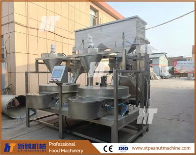 Κίνα Μηχανή παρασκευής μπιφτέκι αμυγδάλου με φιστίκια αυτόματη μηχανή επικάλυψης καρυδιών ανακαρδίων προς πώληση