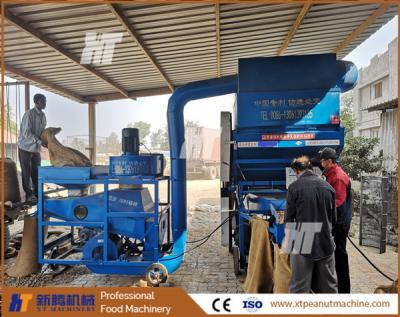 China Máquina descascaradora de cacahuetes de acero al carbono Máquina descascaradora de cacahuetes eléctrica en venta