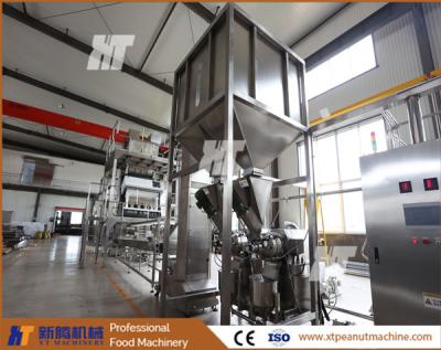 China Línea de procesamiento de mantequilla de maní comercial Molinillo de mantequilla de maní 100 kg / H en venta