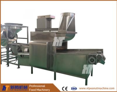 Chine L'arachide automatique faisant frire la ligne continue de friteuse d'écrous de la machine 200kgs/H à vendre
