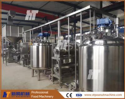 China Automatic Continuous Groundnut Peanut Butter Making Machine SUS304 for sale