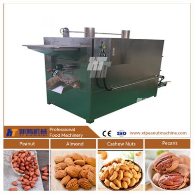 China Máquinas Multifuncionais para Processamento de Amendoim Gás GLP Máquina Industrial de Torragem de Amendoim à venda