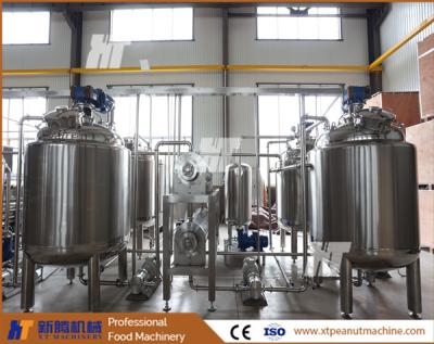 China High-efficiency Customized Peanut Butter Production Line for Processing Time and Capacity Optimization for sale