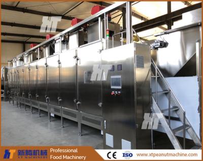 China Multifunctional Nuts Roasting Machine Continuous Belt Type Peanut Roaster for sale