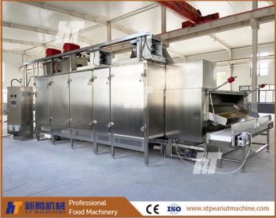 China High Efficiency Peanut Roasting Machine Continuous Belt Type Peanut Roaster for sale