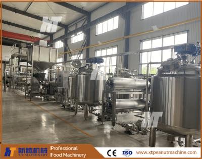 China Planta de procesamiento de mantequilla de maní altamente automática línea de producción de mantequilla de maní en venta