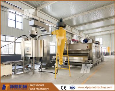 中国 PLC control Peanut Air Blancher Air Peanut Blanching Machine peeling rate: 99% 販売のため
