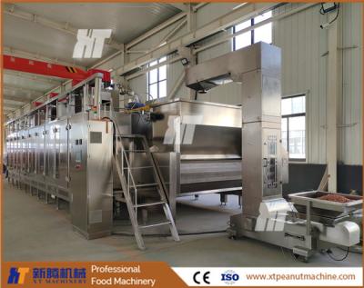 China Continuous Nut Oven Continuous Nuts Roaster Nuts Roasting Equipment for sale