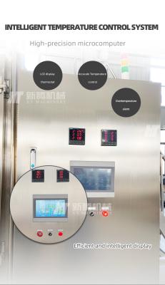Chine Contrôle PLC Fourniture de cuisson continue de noix Machine de torréfaction de noix à vendre