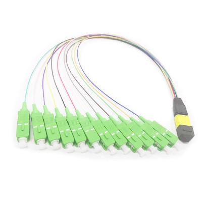 China LSZH MPO Breakout Cable for sale
