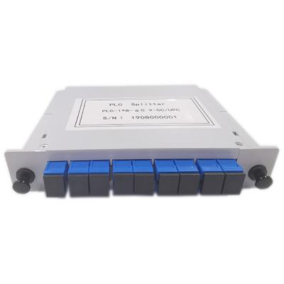 China Divisor em forma de caixa do PLC da fibra ótica de LGX, divisor do Plc 1x8 com os adaptadores do SC/UPC à venda