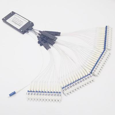 China C Band Mini WDM MUX DEMUX 48 / 40 Channel 100GHz Athermal AWG Module Gaussian Style for sale