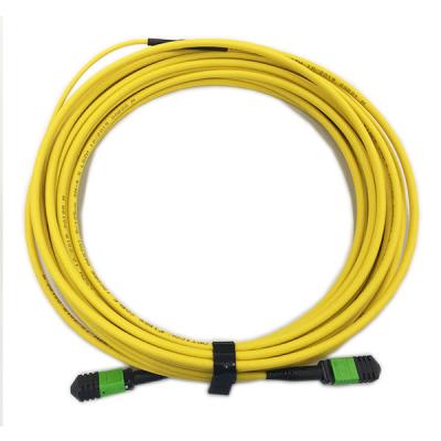 China el cable 4.5m m G657a1 LSZH del tronco de la fibra óptica de 12F MPO-MPO se dobla chaqueta Data Center en venta